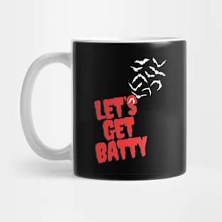 Let’s get batty in black Mug